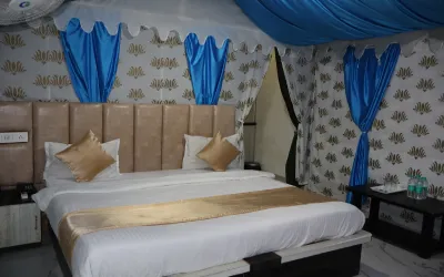 Cottages in Rishikesh with comfortable bedroom and modern interiors